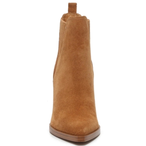 NEW Marc Fisher LTD Gadri Bootie Suede Natural Size 9M     3059 - Picture 2 of 16